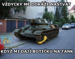 Tank a botička