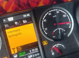 Informace tachografu